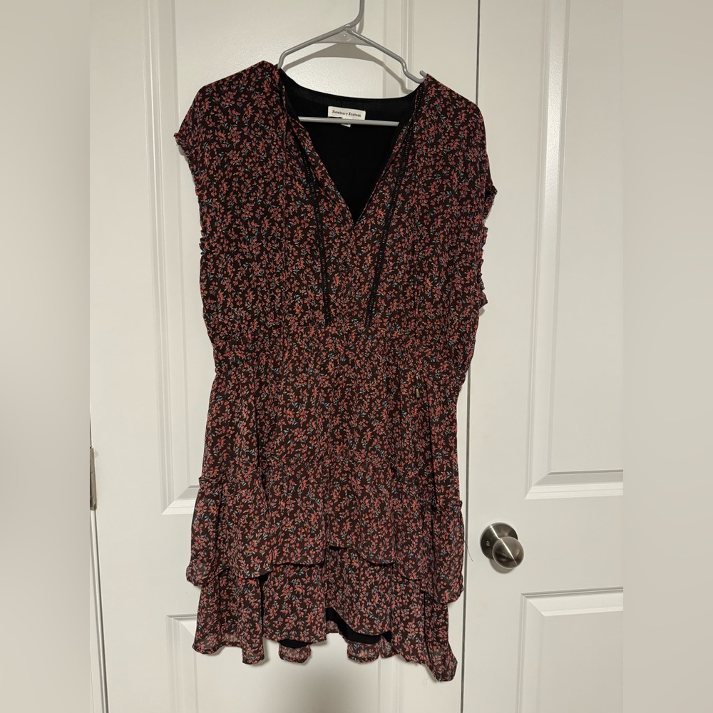 Newbury Kustom floral mini dress - size XL